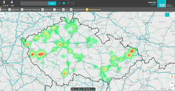 Digitální mapa aktuálně volných průmyslových prostor Digitální mapa aktuálně volných průmyslových prostor